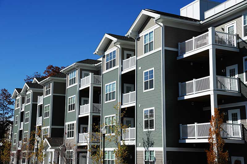 Medium rise condos